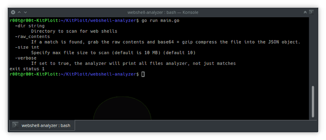 Webshell-Analyzer – Web Shell Scanner And Analyzer Webshell-Analyzer – Web Shell Scanner And Analyzer