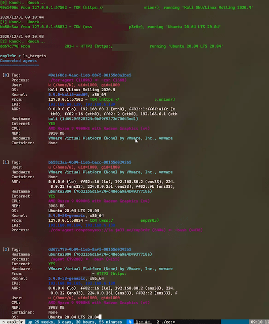 Emp3R0R – Linux Post-Exploitation Framework Made By Linux User Emp3R0R – Linux Post-Exploitation Framework Made By Linux User