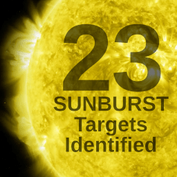 Twenty-three SUNBURST Targets Identified Twenty-three SUNBURST Targets Identified