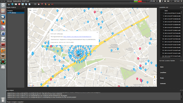 Creepy – A Geolocation OSINT Tool. Offers Geolocation Information Gathering Through Social Networking Platforms Creepy – A Geolocation OSINT Tool. Offers Geolocation Information Gathering Through Social Networking Platforms