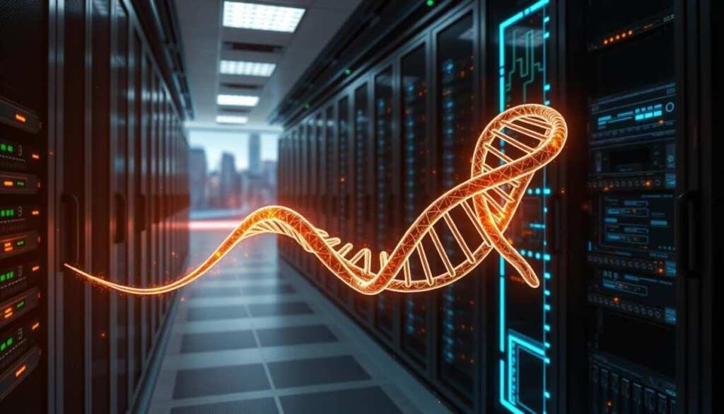 A futuristic data center with sleek servers and security protocols, bathed in a warm glow of digital energy. In the foreground, a secure TLS handshake manifests as a glowing DNA-like helix, symbolizing the advanced cryptography powering the connection. In the middle ground, intricate circuit boards and data visualizations depict the technical underpinnings of TLS, while the background showcases a skyline of skyscrapers, hinting at the global scale of modern internet security. Soft lighting casts an air of confidence and sophistication, conveying the strength and reliability of the TLS protocol. A futuristic data center with sleek servers and security protocols, bathed in a warm glow of digital energy. In the foreground, a secure TLS handshake manifests as a glowing DNA-like helix, symbolizing the advanced cryptography powering the connection. In the middle ground, intricate circuit boards and data visualizations depict the technical underpinnings of TLS, while the background showcases a skyline of skyscrapers, hinting at the global scale of modern internet security. Soft lighting casts an air of confidence and sophistication, conveying the strength and reliability of the TLS protocol.