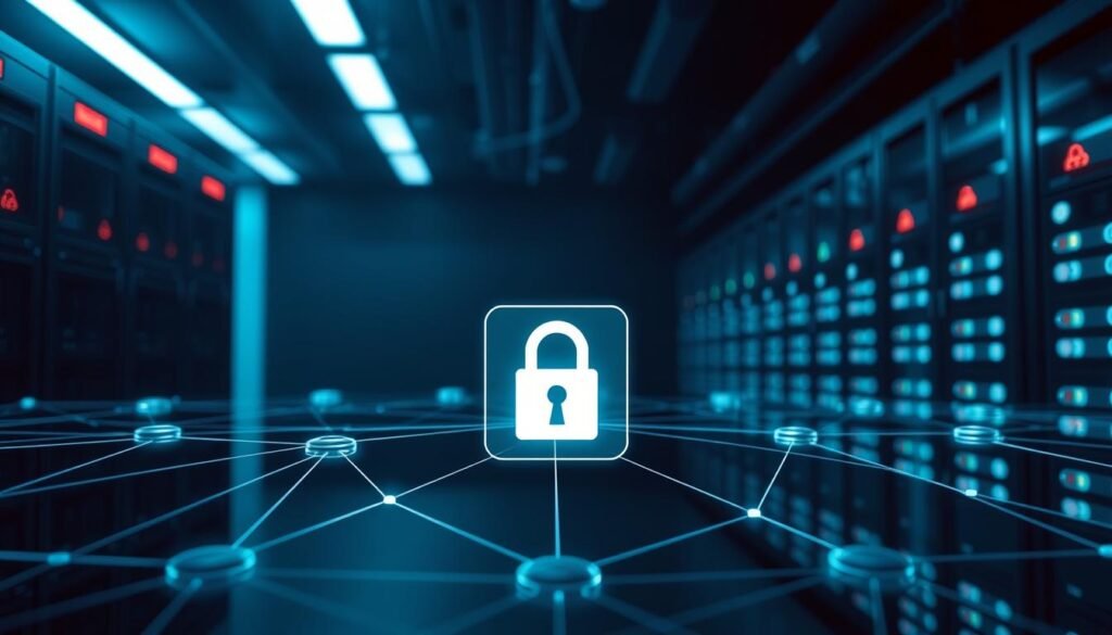 A sleek, minimalist digital security scene. In the foreground, a network diagram depicting interconnected API endpoints, secured by a protective digital barrier. The middle ground features a stylized lock icon, conveying the concept of access control. In the background, a dimly lit server room with blinking status lights, hinting at the technical infrastructure powering the API security measures. The scene is bathed in a cool, subdued color palette, creating a sense of professionalism and digital sophistication. Crisp lighting from an unseen source casts sharp shadows, emphasizing the secure, streamlined nature of the API security system. A sleek, minimalist digital security scene. In the foreground, a network diagram depicting interconnected API endpoints, secured by a protective digital barrier. The middle ground features a stylized lock icon, conveying the concept of access control. In the background, a dimly lit server room with blinking status lights, hinting at the technical infrastructure powering the API security measures. The scene is bathed in a cool, subdued color palette, creating a sense of professionalism and digital sophistication. Crisp lighting from an unseen source casts sharp shadows, emphasizing the secure, streamlined nature of the API security system.