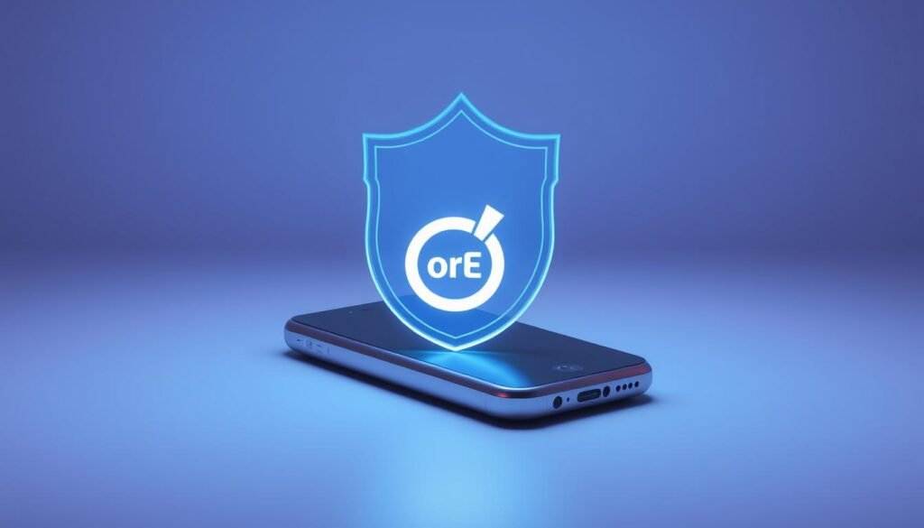 A sleek and modern mobile device with the Norton logo prominently displayed, surrounded by a futuristic, semi-transparent shield that emanates a subtle blue glow. The device is rendered in a high-quality, photorealistic style, with a smooth metallic surface and precise details. The background is a minimalist, gradient-based environment, with soft, ambient lighting that creates a sense of depth and emphasizes the device's advanced security features. The overall composition conveys a balance of technology, protection, and a premium user experience. A sleek and modern mobile device with the Norton logo prominently displayed, surrounded by a futuristic, semi-transparent shield that emanates a subtle blue glow. The device is rendered in a high-quality, photorealistic style, with a smooth metallic surface and precise details. The background is a minimalist, gradient-based environment, with soft, ambient lighting that creates a sense of depth and emphasizes the device's advanced security features. The overall composition conveys a balance of technology, protection, and a premium user experience.