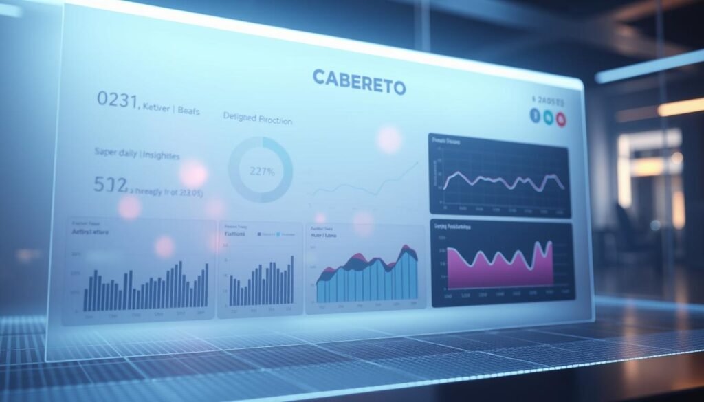 A sleek, minimalist data visualization dashboard illuminated by soft, diffused lighting. In the foreground, a series of clean, geometric data visualizations displaying key metrics and insights, rendered in a muted color palette. The middle ground features a subtle grid pattern, alluding to the underlying data structure. In the background, a soft, out-of-focus backdrop evokes a sense of depth and digital space. The overall composition conveys a mood of clarity, precision, and a focus on the essential information, reflecting the core principles of safer daily browsing.