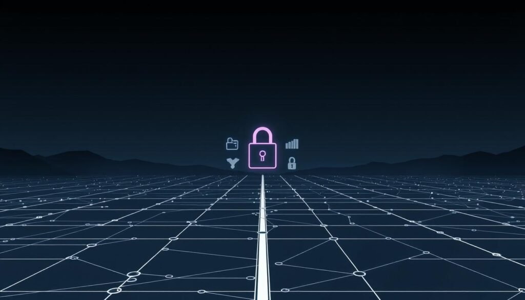A sleek, minimalist illustration of abstract firewall rules and policies. In the foreground, a series of interconnected nodes and pathways, representing secure network connections and access control protocols. The middle ground features stylized icons and symbols conveying key firewall functions, such as port monitoring, IP address filtering, and application-level inspection. The background is a subdued, gradient-based landscape, evoking a sense of digital infrastructure and cybersecurity. The lighting is crisp and directional, casting sharp shadows to emphasize the technical complexity. The overall mood is one of precision, order, and protective vigilance.
