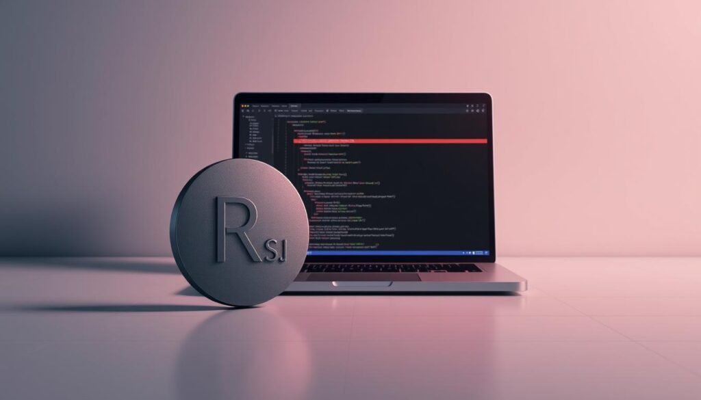 A sleek, minimalist illustration of the Retire.js extension for JavaScript. In the foreground, a stylized icon of the Retire.js logo, rendered in a muted, metallic palette that evokes a sense of professionalism and reliability. The middle ground features a laptop screen displaying a code editor with a highlighted line of JavaScript, hinting at the extension's purpose of identifying outdated libraries. The background is a clean, uncluttered space with subtle grid patterns, conveying a sense of order and organization. The lighting is soft and directional, casting subtle shadows that add depth and dimension to the scene. The overall mood is one of sophistication, efficiency, and a commitment to code optimization.