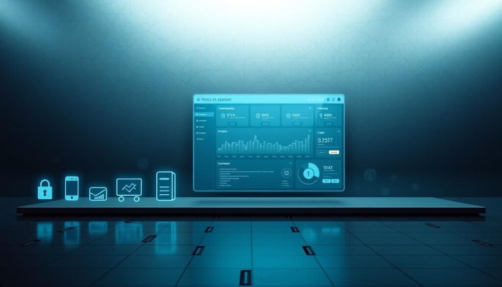 A sleek, minimalistic digital payment gateway interface set against a cool, metallic backdrop. The foreground features a series of simplified icons and UI elements representing secure transaction processing, credit card symbols, and various payment options. The middle ground showcases a clean, well-organized dashboard with charts and analytics data, hinting at the robust infrastructure powering the gateway. The background is a softly lit, steel-gray expanse, evoking a sense of technological sophistication and enterprise-grade reliability. The overall aesthetic conveys a professional, enterprise-level payment solution designed for a hacker-proof online store.