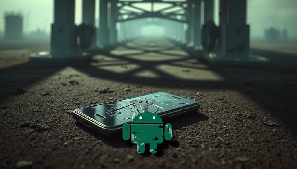 A lone smartphone lies abandoned, its cracked screen a testament to the ravages of time. Shadows cast by weathered infrastructure loom overhead, a metaphor for the vulnerability of outdated software. In the foreground, a tattered Android logo symbolizes the legacy issues plaguing older mobile apps. Soft, diffused lighting illuminates the scene, creating an atmosphere of melancholy and unease. This image captures the essence of the "Legacy CVEs back in the spotlight" section, where once-forgotten vulnerabilities resurface to haunt a new generation of users. A lone smartphone lies abandoned, its cracked screen a testament to the ravages of time. Shadows cast by weathered infrastructure loom overhead, a metaphor for the vulnerability of outdated software. In the foreground, a tattered Android logo symbolizes the legacy issues plaguing older mobile apps. Soft, diffused lighting illuminates the scene, creating an atmosphere of melancholy and unease. This image captures the essence of the "Legacy CVEs back in the spotlight" section, where once-forgotten vulnerabilities resurface to haunt a new generation of users.