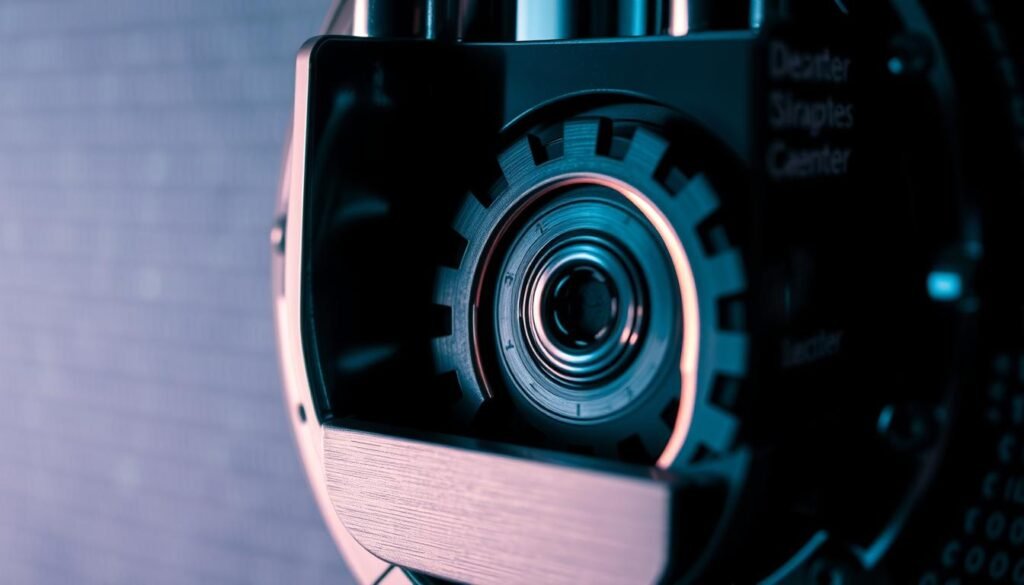 A detailed close-up view of a digital security lock mechanism, its intricate metal gears and cogs illuminated by a soft, diffused lighting. The lock's surface is polished and reflective, creating a sense of depth and complexity. The background is a subtly textured gradient, suggesting the digital realm of encrypted networks and data protection. The overall mood is one of technical sophistication, with a focus on the precision engineering required to safeguard information in the digital age. A detailed close-up view of a digital security lock mechanism, its intricate metal gears and cogs illuminated by a soft, diffused lighting. The lock's surface is polished and reflective, creating a sense of depth and complexity. The background is a subtly textured gradient, suggesting the digital realm of encrypted networks and data protection. The overall mood is one of technical sophistication, with a focus on the precision engineering required to safeguard information in the digital age.