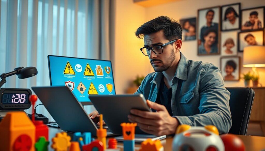 internet risks and children