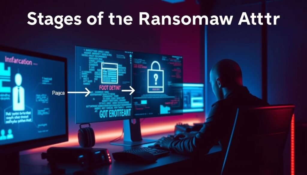 ransomware stages