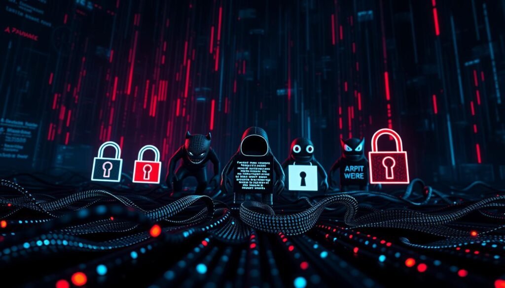 types ransomware