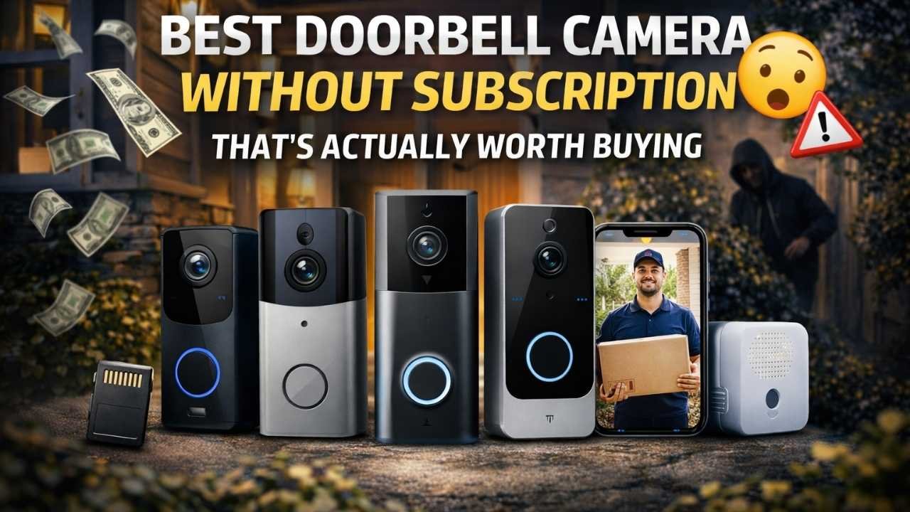 Best Doorbell Camera Without Subscription That’s Actually Worth Buying