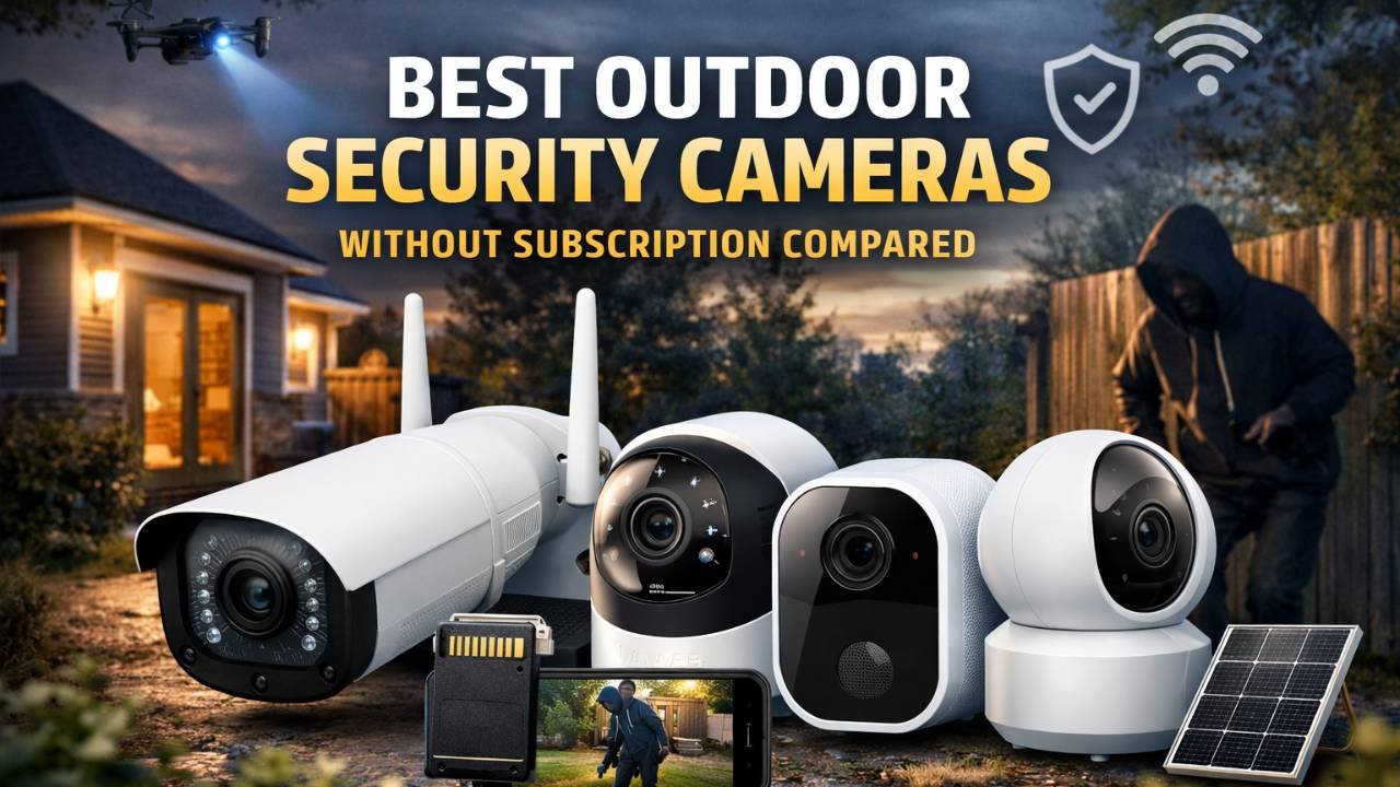 Best Outdoor Security Cameras Without Subscription Compared