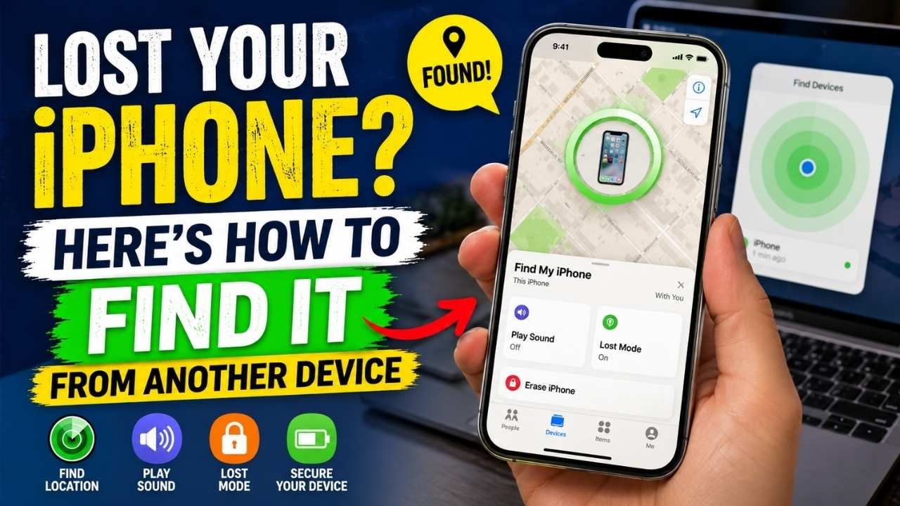 How to Find a Lost iPhone From Another Apple Device
